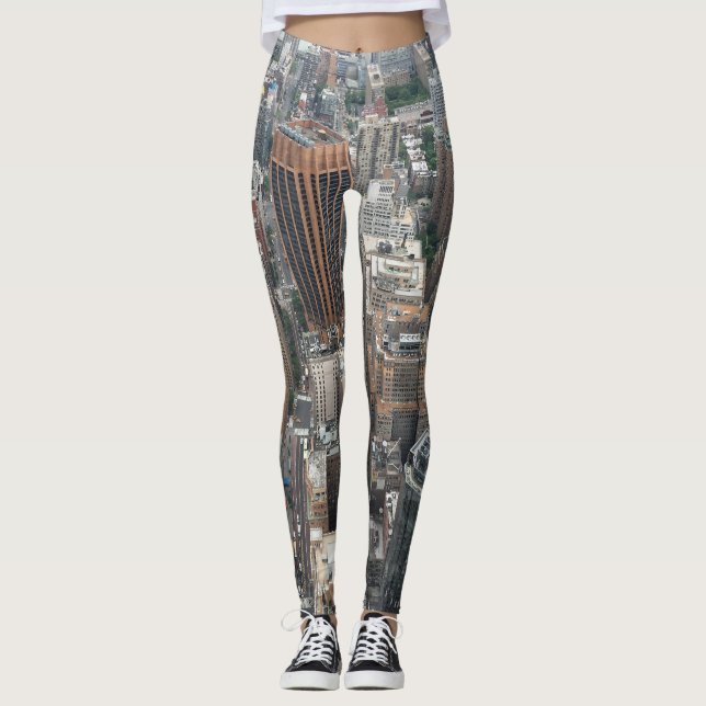 New York City damasker Leggings (Framsida)