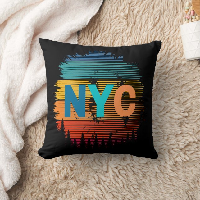 New York City Dekorativ kudde (Filt)