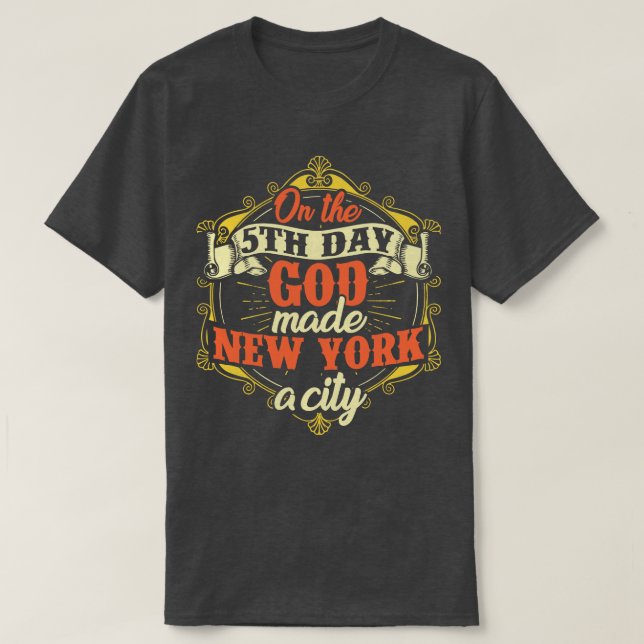 New York City Design T Shirt (Design framsida)