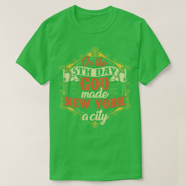 New York City Design T Shirt (Design framsida)