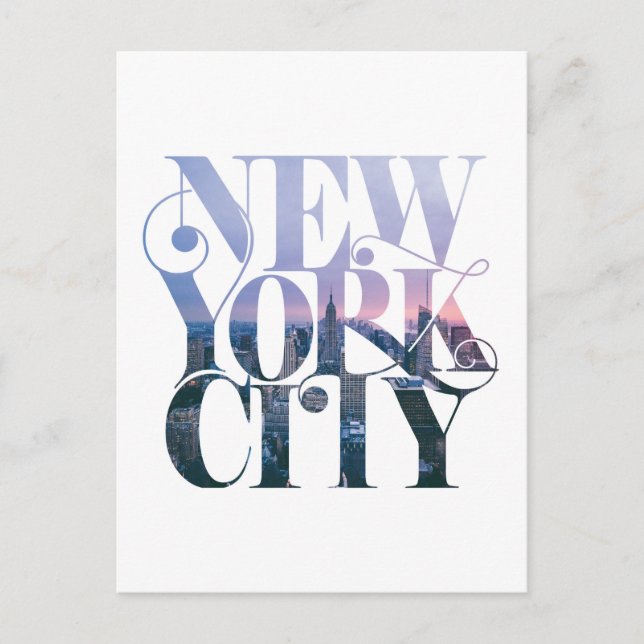 New York City-design Vykort (Framsida)