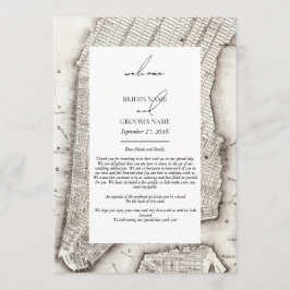 New York City Destination NYC Bröllop Itinerary Program