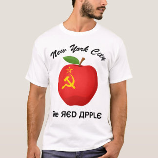 New York City Det Röda Äpplet T Shirt