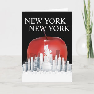 New York City - det stora äpplet Kort