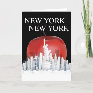 New York City - det stora äpplet Kort