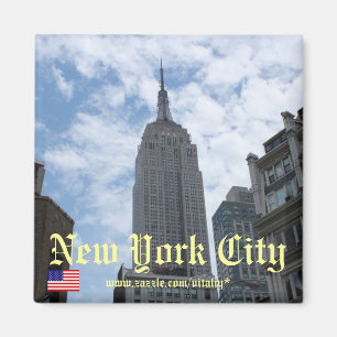 New York City empire state som bygger magneten Magnet