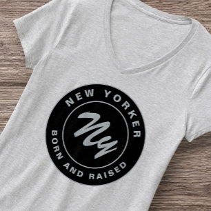 New York City Empire Stater Född Hudson Retro T Shirt