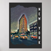 New York City Estetisk Foto Konst