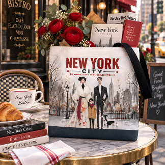 New York City Familjemodeteresa Poster Urban Tygkasse