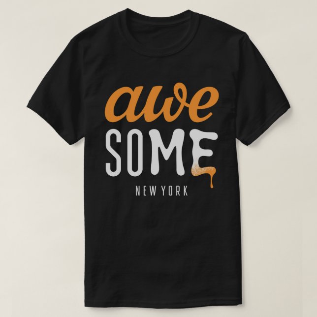 New York City Fantastisk T Shirt (Design framsida)