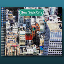 New York City färgstark modern