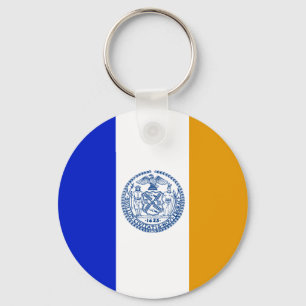 New York City flagga Nyckelring