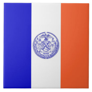 New York City Flagga Tile Kakelplatta