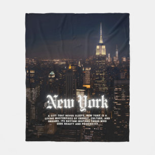 New York City Fleecefilt