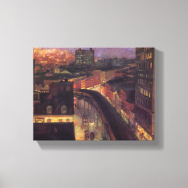 New York City från Greenwich Village (NYC) Canvastryck