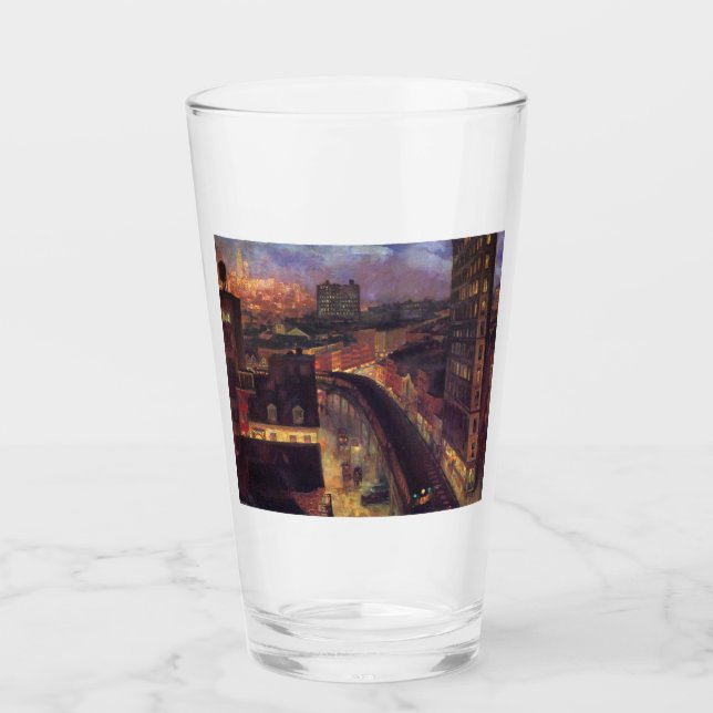 New York City från Greenwich Village (NYC) Glaskopp (Framsida)