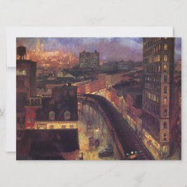 New York City från Greenwich Village (NYC) Kort