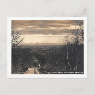 New York City från Montclair, New jersey, Vintage Vykort