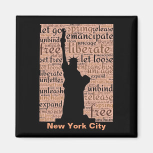 New York City frihetsgudinnan Magnet