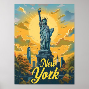 New York City Frihetsgudinnan Poster