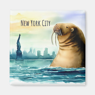New York City Frihetsgudinnan souvenir Magnet
