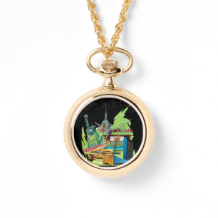 New York City frihetsgudinnan Travel Art Armbandsur