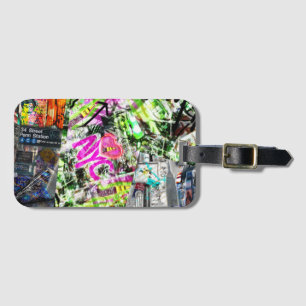New York City Graffiti Empire state iPad Case Bagagebricka