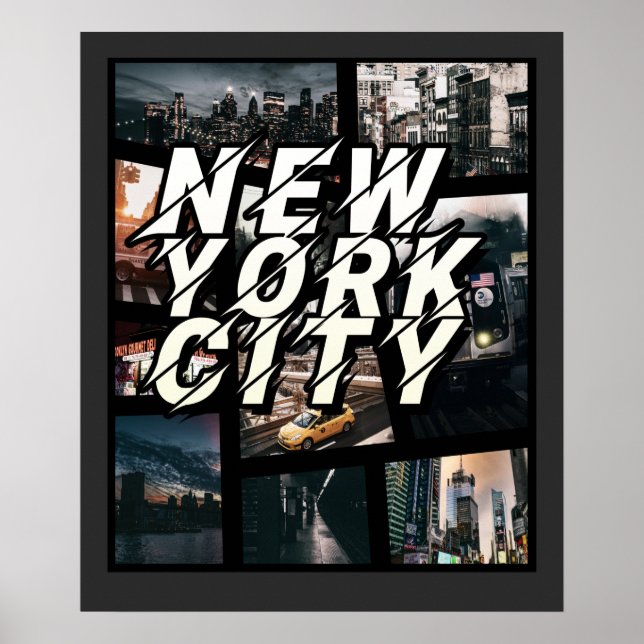 New York City GTA Poster (Framsidan)