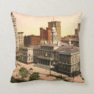 New York City Hall 1900 Kudde