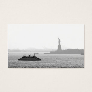 New York City hamn - frihetsgudinnan Visitkort