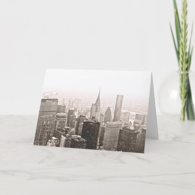 New York City helgdag Helgkort (Framsida)