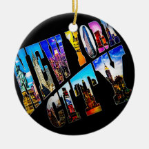 New York City Helgdag Ornament
