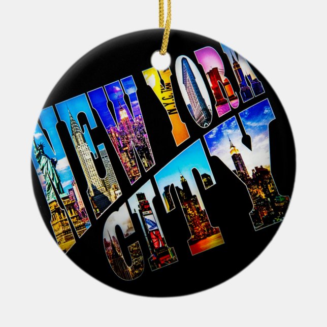 New York City Helgdag Ornament (Framsidan)