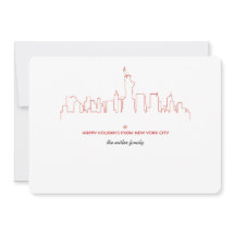 New York City Helgdag Skyline