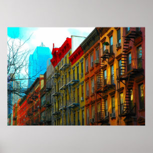 New York City "helvete gata för kökområde ", Poster