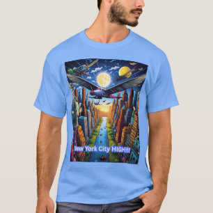 New York City hög flicka T Shirt