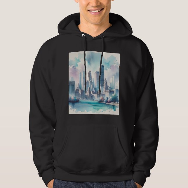 New York City Hoodie (Framsida)