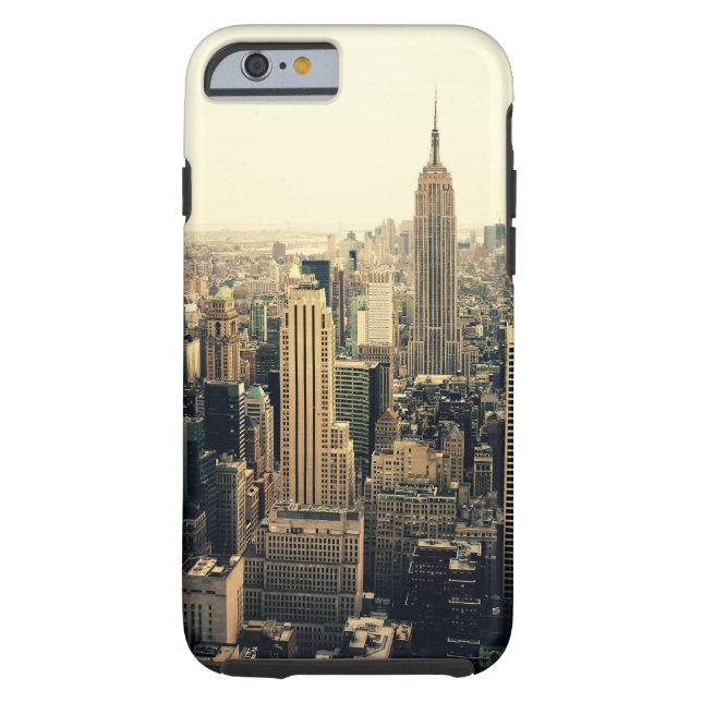 New York City horisont Case-Mate iPhone Skal (Baksidan)