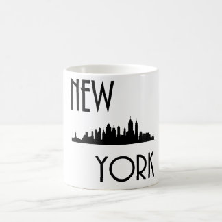 New York City horisont Kaffemugg