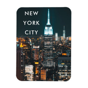 New York City horisont Magnet