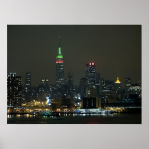 New York City horisont Poster