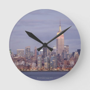 New York City horisont Rund Klocka