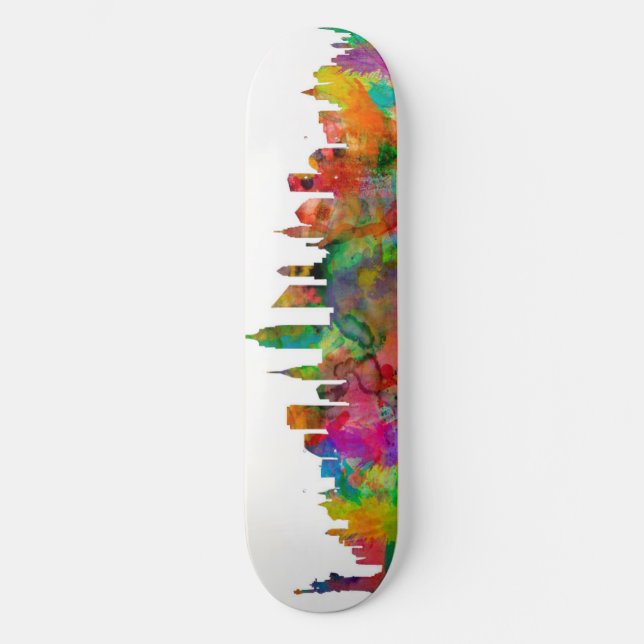 New York City horisont Skateboard Bräda 20,5 Cm (Framsida)