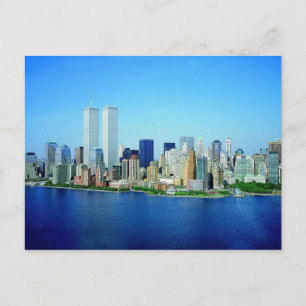 New York City horisont Vykort