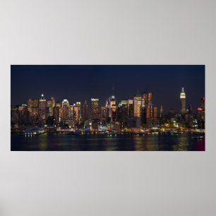 New York City horisontpanorama 08 Poster