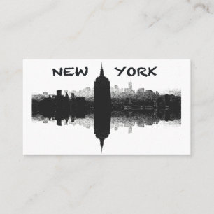 New York City horisontvisitkortar Visitkort