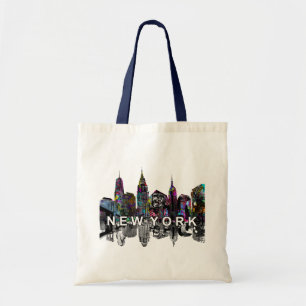 New York City i graffiti Tygkasse