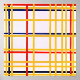 New York City I | Piet Mondrian | Poster