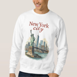 New York City – Iconic Statue & Skyline Sweatshirt