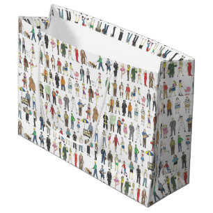 New York City Illustration People of NYC Gift Bag